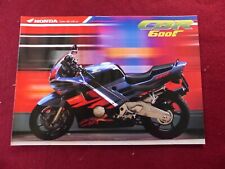 Prospectus catalogue  Moto : HONDA CBR 600 F  de  1993 comprar usado  Enviando para Brazil