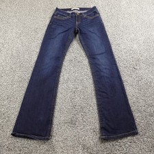 Calça jeans feminina No Boundaries 5 azul jeans bota alargamento cintura baixa NOBO comprar usado  Enviando para Brazil