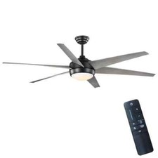 Ventilador de teto Windward 68" LED interno/externo com luz e controle remoto mudança de cor -Novo, usado comprar usado  Enviando para Brazil