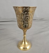 Brass metal goblet for sale  Punxsutawney