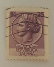 Francobollo italia lire usato  Roma