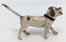 Estatueta vintage 1950 Reka Britains metal chumbo cachorro filhote primavera cauda brinquedo comprar usado  Enviando para Brazil