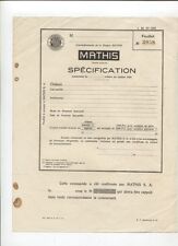 10361 mathis feuillet d'occasion  Caderousse