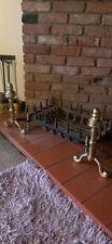 Brass fire dogs for sale  ROCHFORD