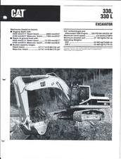 Usado, Folheto de equipamento - Caterpillar - 320 320L - Escavadeira - 1992 (E4227) comprar usado  Enviando para Brazil