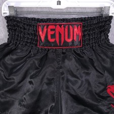 Shorts de boxe Venum Classic Muay Thai (preto/vermelho) - Unissex médio (28-32 cintura) comprar usado  Enviando para Brazil