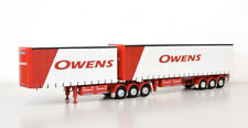Usado, Reboques duplos B cargueiro escala 1:50 T-Liner – Owens Transport comprar usado  Enviando para Brazil