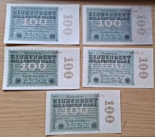 Deutsches reich 100 gebraucht kaufen  Deutschland
