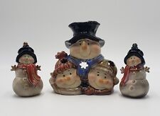 Snowmen tea light for sale  Big Spring