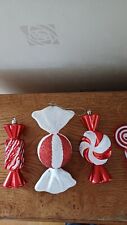 Red white striped for sale  LYTHAM ST. ANNES