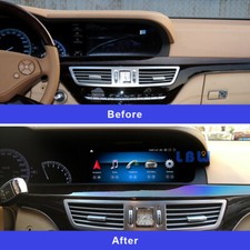 Rádio GPS veicular Android 13 para Benz S Class W221 CL W216 S550 S600 S63 2005-13 comprar usado  Enviando para Brazil