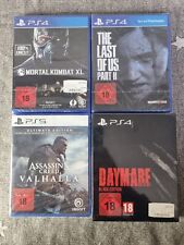 Playstation 4 Mortal Kombat XL DAYMARE Assassins Creed Valhalla The Last of us 2 comprar usado  Enviando para Brazil