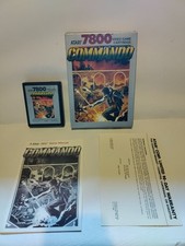 Atari 7800 Commando raro e funciona muito bem! Caixa autêntica e incrível com registro comprar usado Atari 7800 Commando raro e funciona muito bem! Caixa autêntica e incrível com registro comprar usado  Enviando para Brazil