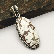 Pingente de pedra preciosa de jaspe cavalo selvagem feito à mão joia presente para ela 2,6" AP-32709, usado comprar usado  Enviando para Brazil