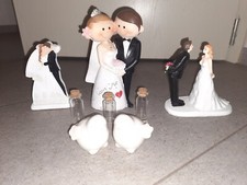 Hochzeitsfiguren tischdeko gebraucht kaufen  Jessen