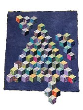 Beautiful quilted art for sale  Norfolk
