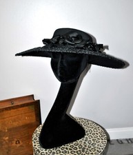Chapeau capeline vintage d'occasion  Bischheim
