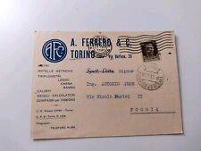 Rara 1937 pubblicitaria usato  Foggia