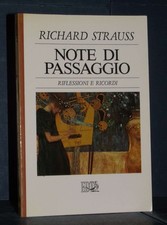 Richard strauss note usato  Verona