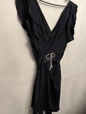 Temperley black silk for sale  LONDON