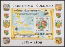 Ex51076 vincent mnh usato  Spedire a Italy