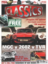 Classics magazine november for sale  POOLE