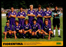 Calcio poster fiorentina usato  Italia