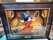 Animações animadas mecânicas do Mickey Mouse aprendiz de feiticeiro Disney comprar usado  Enviando para Brazil