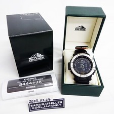 Relógio solar masculino Casio Pro Trek PRW-3510-1JF sensor triplo versão 3 multibanda 6 comprar usado  Enviando para Brazil