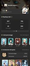 Account genshin impact usato  Rho