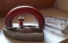 Vintage bügeleisen holzgriff gebraucht kaufen  Waldkraiburg