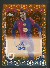 Usado, 2025 RONALD ARAUJO 08/25 AUTO TOPPS CHROME UEFA CHAMPIONS LEAGUE STARBALL FOIL comprar usado  Enviando para Brazil