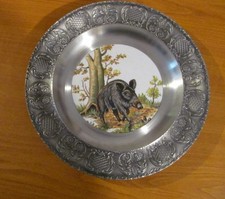 Wandteller zinn sks gebraucht kaufen  Niesky