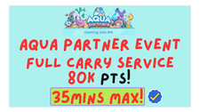 AQUA PARTNERS EVENT FULL CARRY 80K POINT 35MINS MAX COMPLETE comprar usado  Enviando para Brazil