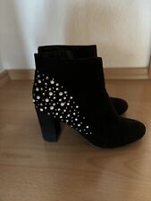 Stiefeletten schwarz perlen gebraucht kaufen  Jena