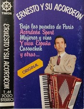 CARATULA DE CASSETTE ERNESTO Y SU ACORDEON Spain Timon 1982 ULTRA RARE comprar usado  Enviando para Brazil