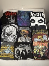 Lote 9 camisetas banda moderna gráfica atacado Greatful Dead, pacote de cabeça de motor comprar usado  Enviando para Brazil