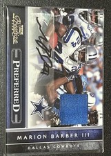 2008 Prestige - Preferred Marion Barber III #PS-2 Patch Signatures /25 (AU, MEM), usado comprar usado  Enviando para Brazil