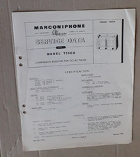 Marconiphone model t25da for sale  IPSWICH