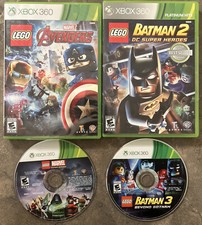 Lote de jogos Xbox 360 Lego Batman 2 na caixa, Batman 3, Avengers na caixa, Marvel Super Heroes comprar usado Lote de jogos Xbox 360 Lego Batman 2 na caixa, Batman 3, Avengers na caixa, Marvel Super Heroes comprar usado  Enviando para Brazil