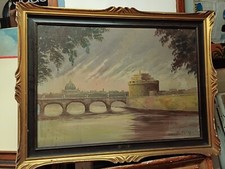 Quadro veduta roma usato  Italia