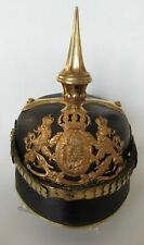 Originale pickelhaube bavarese usato  Bari