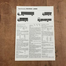 Brochure camion n128 d'occasion  Saint-Jean-en-Royans