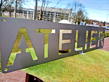 Plaque métal atelier d'occasion  Danjoutin