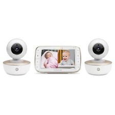 Monitor de bebê portátil Motorola MBP855CONNECT-2 5" - 2 câmeras recarregáveis, usado comprar usado  Enviando para Brazil