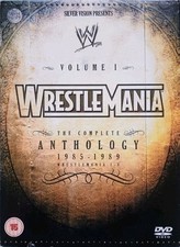 Wwe wrestlemania anthology for sale  KNOTTINGLEY