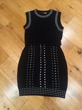 Black wool knit for sale  LONDON