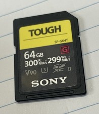 Cartão de memória Sony 64GB SF-G64T HARD Series UHS-II SDXC V90 comprar usado  Enviando para Brazil