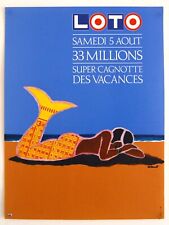 Villemot loto affiche d'occasion  Paris IV