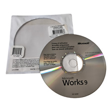 Microsoft works dvd d'occasion  Châtel-Guyon